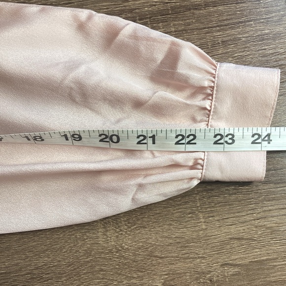 Womens Vintage 80’s Peach Rose San Andre Size 8 Blouse - Picture 8 of 8